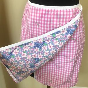 Lily Pulitzer reversible wrap skirt